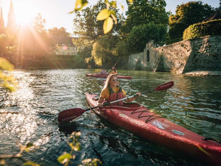 Kanustation Camping Schaffhausen - Langwiesen