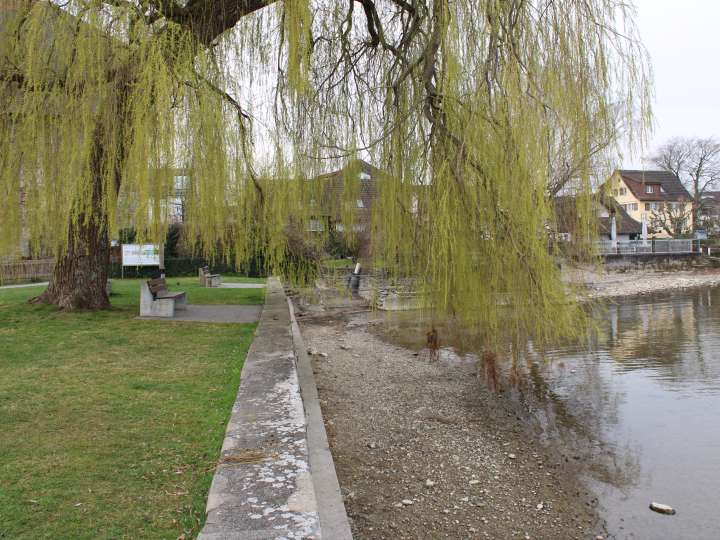 Einstiegstelle neben Seebad Steinach