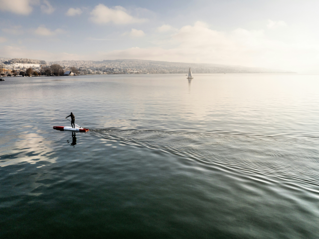 SUP im Winter